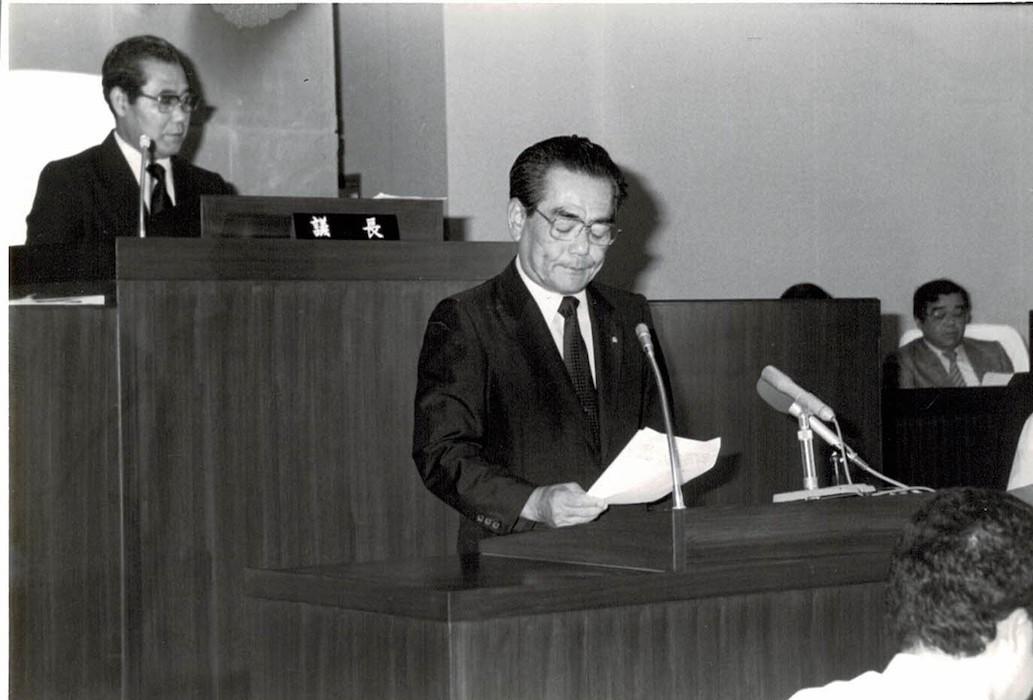 1987(昭和62)年3月 非核平和町宣言